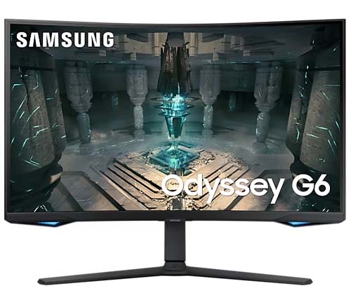 מסך מחשב גיימינג קעור "31.5 Samsung Odyssey G6 Smart Gaming S32BG650EM 240Hz QHD