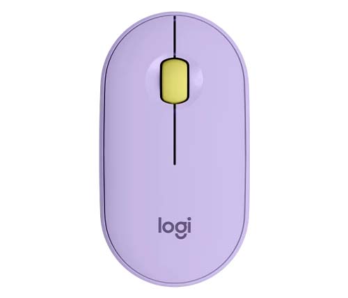 עכבר אלחוטי Logitech M350 Bluetooth בצבע סגול