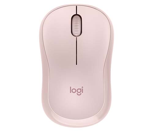 עכבר אלחוטי Logitech Silent Bluetooth M240 בצבע ורוד 