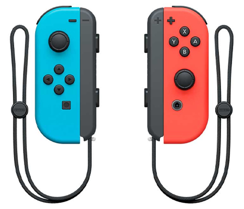 זוג בקרים אלחוטיים Nintendo Switch Joy Con אדום וכחול