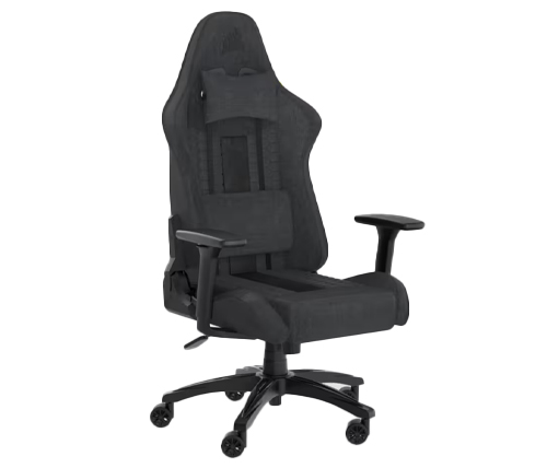 כיסא גיימינג TC100 Rush Corsair בצבע שחור אפור