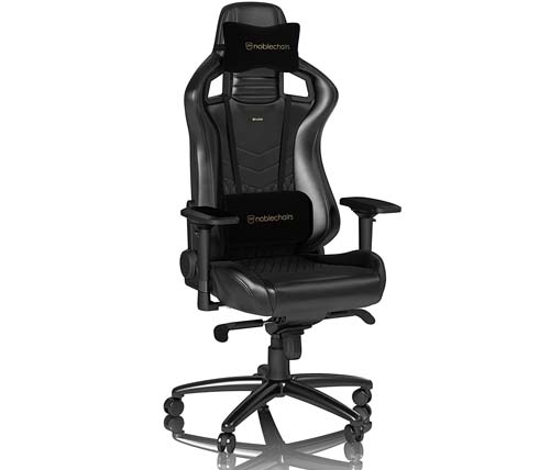 כיסא גיימינג Noblechairs Epic Gaming בצבע שחור - משלוח חינם