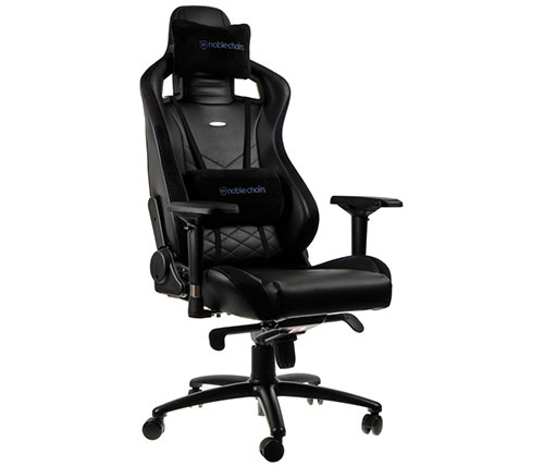 כיסא גיימינג Epic Gaming Nobleschairs בצבע שחור כחול