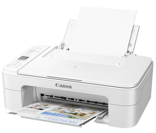 מדפסת משולבת Canon Pixma TS3351 Series Wi-Fi בצבע לבן