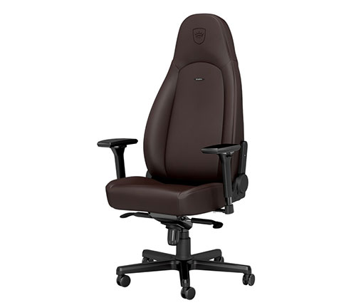 כיסא גיימינג Noblechairs Icon Gaming Chair Java Edition בצבע חום - משלוח חינם