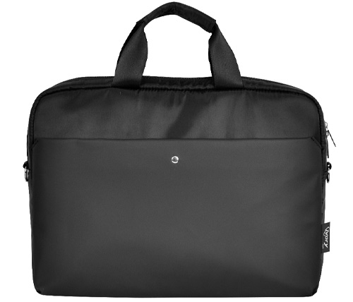 תיק יד למחשב נייד בגודל עד "14 Ivory Style HBL2 בצבע שחור