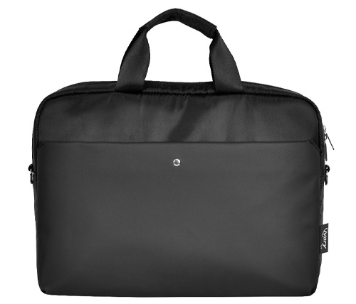 תיק יד למחשב נייד בגודל עד "17 Ivory Style HBL2 בצבע שחור