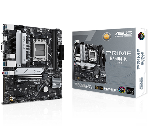 לוח אם Asus Prime B650M-K AM5 DDR5 AMD