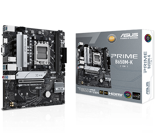 לוח אם ASUS Prime B650M-K AM5 DDR5 AMD