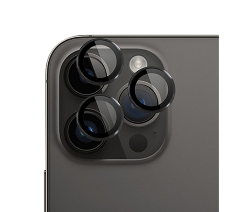 מגן עדשות למצלמה Ivory Mobile המותאם למכשיר סמארטפון iPhone 15 Pro / iPhone 15 Pro Max