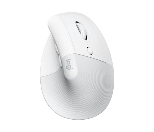עכבר אלחוטי Logitech Lift Wireless Bluetooth For Mac בצבע לבן