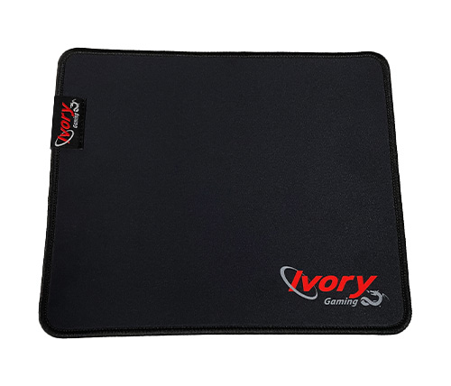 פד גיימינג לעכבר ולמקלדת בגודל Ivory Gaming S בצבע שחור