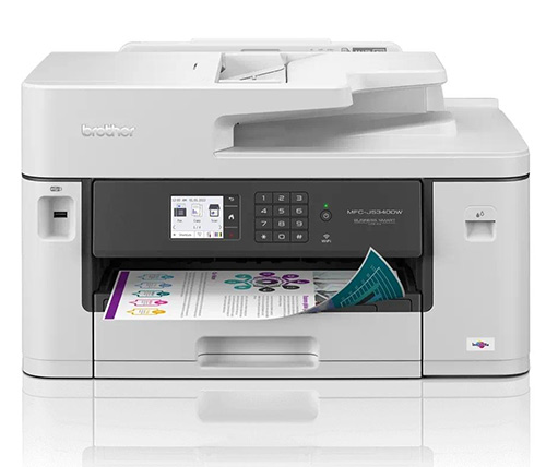 מציאון – מדפסת Brother משולבת אלחוטית הזרקת דיו צבעונית MFC-J5340DW A3 – מוחדשת