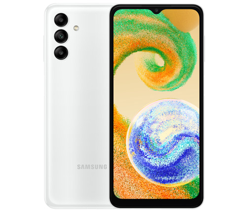 סמארטפון Samsung Galaxy A04S 64GB בצבע לבן 