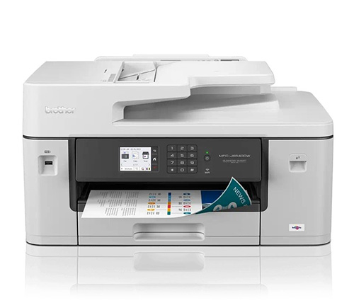 מדפסת ברדר Brother משולבת אלחוטית A3 הזרקת דיו צבעונית MFC-J6540DW Wireless – משלוח חינם