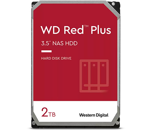 דיסק קשיח Western Digital WD Red Plus NAS WD20EFPX 2TB