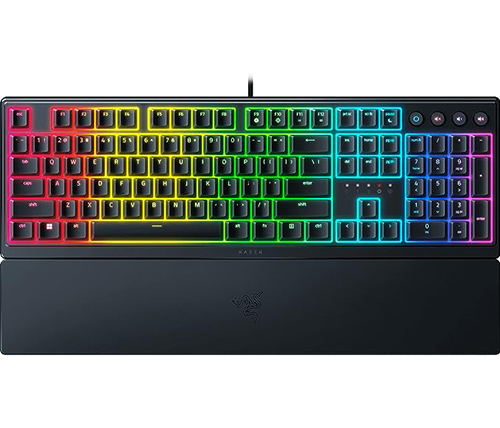 מקלדת Razer Ornata V3 Mecha-Membrane Switch כולל תאורת לד