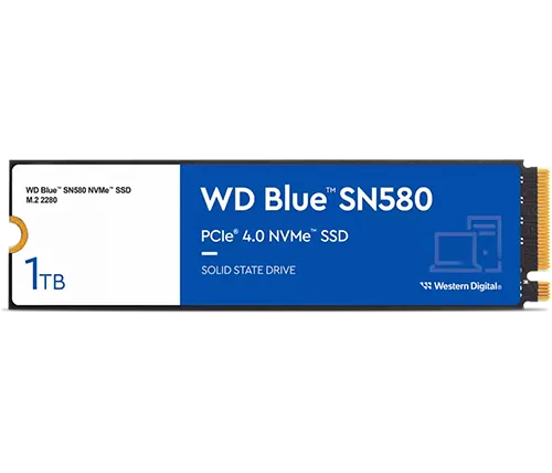 כונן Western Digital WD Blue SN580 NVMe M.2 SSD 1TB SSD