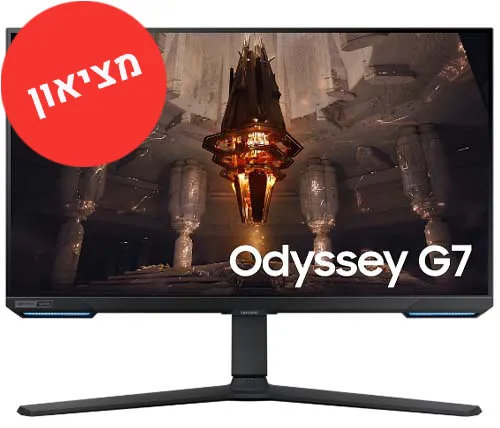 מציאון - מסך מחשב גיימינג מוחדש ''27.9 Samsung Odyssey G7 IPS 144Hz S28BG700EP