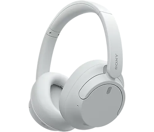 אוזניות קשת אלחוטיות Sony WH-CH720N Wireless Noise Cancelling בצבע לבן
