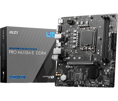לוח אם 1700 MSI PRO H610M-E DDR4