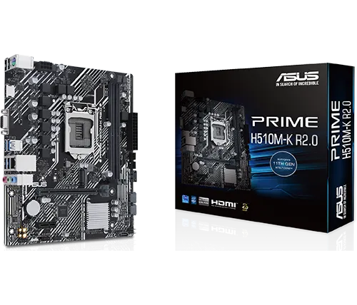 לוח אם Asus Prime H510M-K R2.0 DDR4 Micro ATX 1200