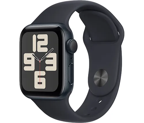 שעון חכם אפל Apple Watch SE 2nd Gen GPS 40mm בצבע Silver Case עם רצועת Storm Blue Band בגודל M/L