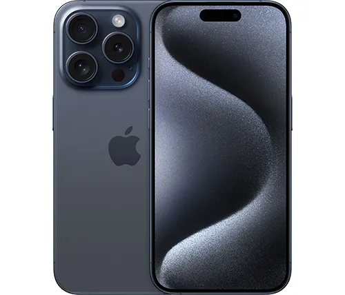 אייפון Apple iPhone 15 Pro 256GB בצבע Blue Titanium כולל הטבה