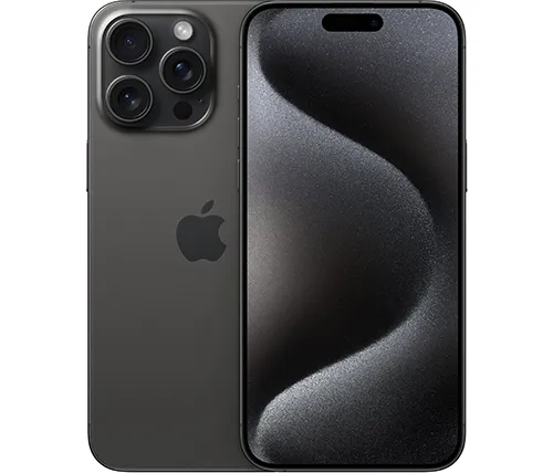 מציאון – אייפון Apple iPhone 15 Pro Max 256GB בצבע Black Titanium – מוחדש
