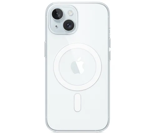 כיסוי שקוף ל Apple iPhone 15 עם MagSafe