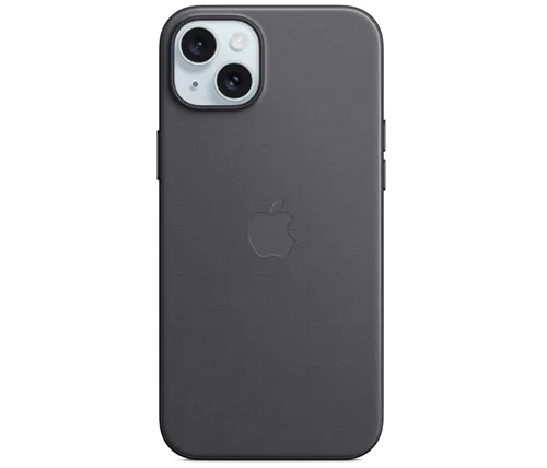כיסוי FineWoven ל Apple iPhone 15 Plus עם MagSafe - שחור