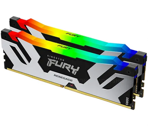 זכרון למחשב Kingston Fury Renegade RGB DDR5 6400MHz 2x24GB KF564C32RSAK2-48 SDRAM