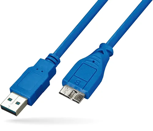 כבל Ivory Connect מ- USB-A ל- Micro-B באורך 0.5 מטר