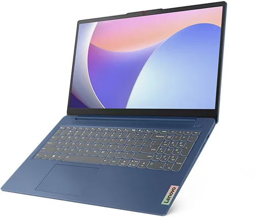 מחשב נייד "15.6 Lenovo IdeaPad Slim 3 83ER004KIV i5-12450H צבע Abyss Blue כונן 256GB SSD זכרון 8GB ומ.גרפי Intel UHD Graphics