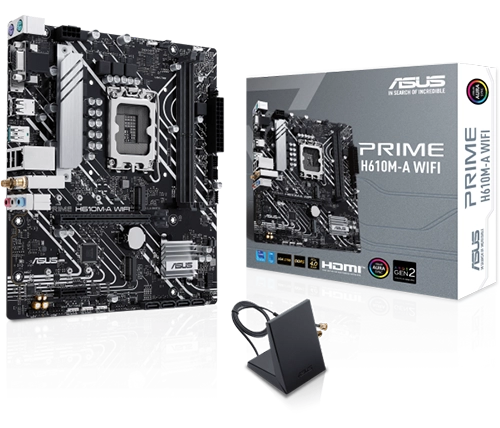 מציאון - לוח אם ASUS Prime H610M-A Wi-Fi mATX - מוחדש