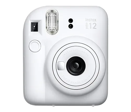 מצלמת פיתוח מיידי Mini 12 Instax Fujifilm בצבע לבן 