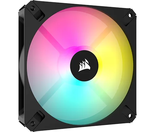 מאוורר למארז 12 ס"מ Corsair iCUE AR120 Digital RGB בצבע שחור