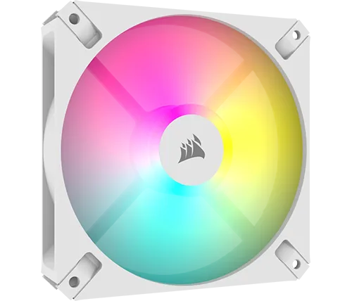 מאוורר למארז 12 ס"מ Corsair iCUE AR120 Digital RGB בצבע לבן