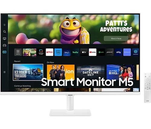 מסך מחשב חכם כולל שלט 32 אינץ' Samsung Smart Monitor M50C Full-HD S32CM501EM