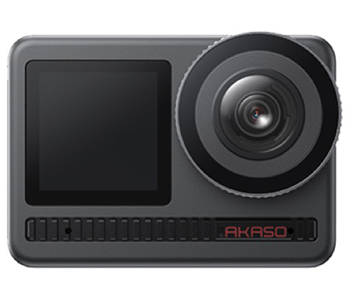 מצלמת אקסטרים אקאסו Akaso Brave 8 4K הכוללת 2 מסכים עם ערכת אביזרים נלווים רחבה