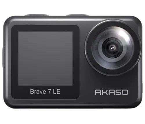 מצלמת אקסטרים אקאסו Akaso Brave 7 LE 4K עם ערכת נלווים רחבה