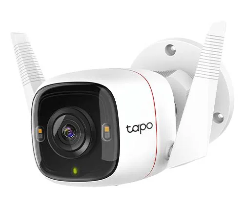 מצלמת אבטחה חיצונית TP-Link Tapo C320WS 2K בצבע לבן