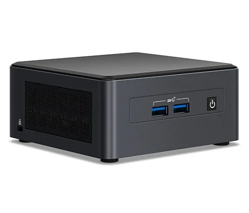 מחשב מיני Intel NUC Mini PC הכולל מעבד i3-1115G4 Intel, זכרון 8GB, כונן 240GB SSD