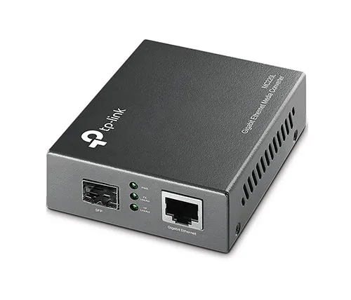 ממיר ומתאם אופטי לסיבים TP-Link MC220L Gigabit Ethernet Media Converter