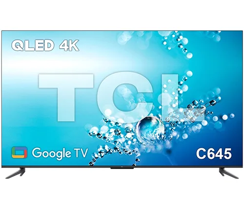 טלוויזיה חכמה 55 אינץ' TCL 55C645 QLED Smart TV 4K
