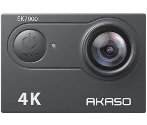 מצלמת אקסטרים אקאסו Akaso EK7000 4K עם ערכת נלווים רחבה