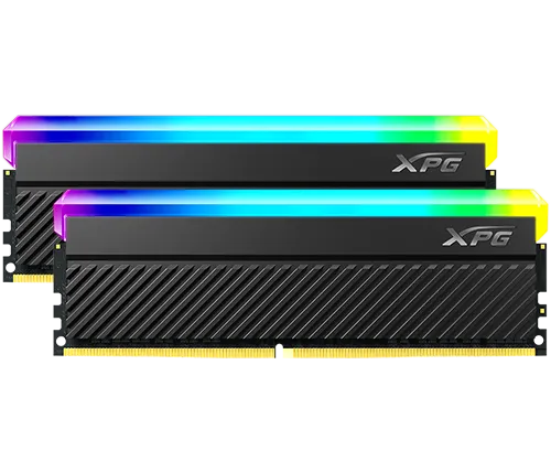 זכרון למחשב XPG SPECTRIX D45G DDR4 RGB 3200MHz 2x8GB AX4U32008G16A-DCBKD45G
