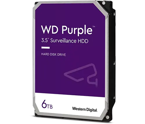 דיסק קשיח פנימי Western Digital WD Purple Surveillance WD64PURZ 6TB