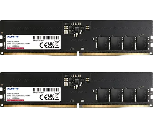 זכרון למחשב ADATA Premier DDR5 4800MHz 2x32GB AD5U480032G-DT