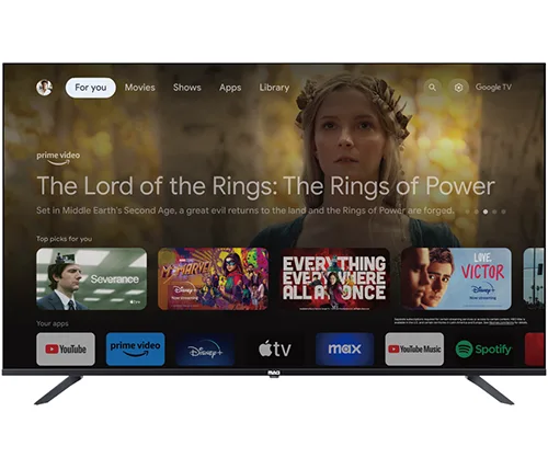 טלוויזיה 65 אינץ חכמה MAG GTV65D23 UHD 4K Smart TV עם מערכת הפעלה Google TV - משלוח חינם